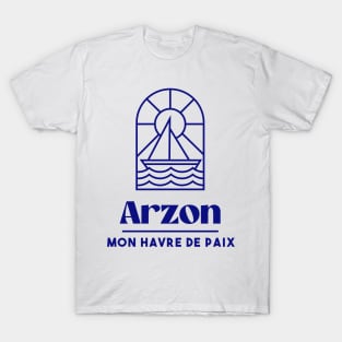 Arzon my haven of peace - Brittany Morbihan 56 Sea Holidays Beach T-Shirt